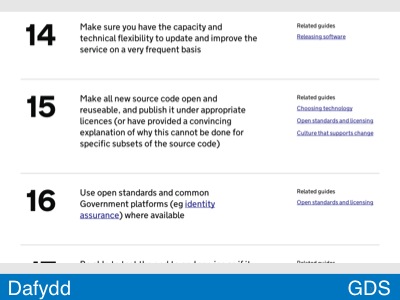 Slide 27 - The Standard - points 14 to 16